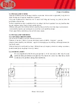 Preview for 8 page of Dato LJCC2045A User Manual