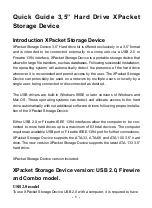 Preview for 2 page of Datoptic XPacket Storage Device Quick Manual