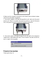 Preview for 6 page of Datoptic XPacket Storage Device Quick Manual