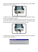 Preview for 7 page of Datoptic XPacket Storage Device Quick Manual