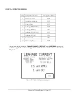 Preview for 122 page of DATREND Systems ES601 Plus Operating Manual