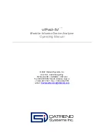 Preview for 3 page of DATREND Systems vPad-IV Operating Manual