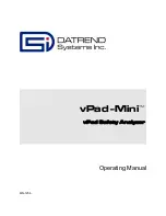 DATREND Systems vPad-Mini Operating Manual предпросмотр