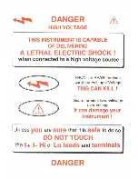 Preview for 87 page of Datron 4708 User Handbook Manual