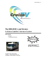 Datron CruiseTV DBS-4500 Manual preview