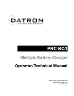 Datron PRC-BC4 Technical Manual preview