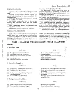 Предварительный просмотр 71 страницы Datsun 1000 Workshop Manual