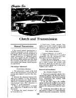 Предварительный просмотр 151 страницы Datsun 1973 510 Repair Manual