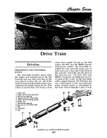 Предварительный просмотр 163 страницы Datsun 1973 510 Repair Manual