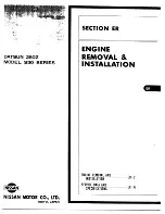 Предварительный просмотр 221 страницы Datsun 1977 280Z Service Manual