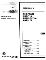 Предварительный просмотр 330 страницы Datsun 1977 280Z Service Manual