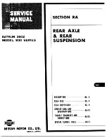 Предварительный просмотр 384 страницы Datsun 1977 280Z Service Manual