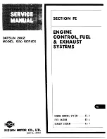 Предварительный просмотр 450 страницы Datsun 1977 280Z Service Manual