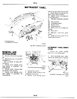 Предварительный просмотр 494 страницы Datsun 1977 280Z Service Manual