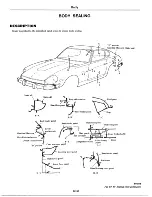 Предварительный просмотр 495 страницы Datsun 1977 280Z Service Manual