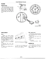 Предварительный просмотр 566 страницы Datsun 1977 280Z Service Manual