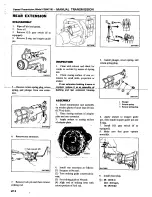 Preview for 190 page of Datsun 1980 200SX Service Manual