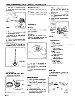 Preview for 194 page of Datsun 1980 200SX Service Manual