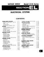 Preview for 454 page of Datsun 1980 200SX Service Manual