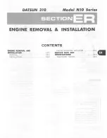 Preview for 158 page of Datsun 1980 310 Service Manual