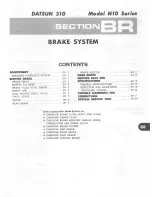 Preview for 239 page of Datsun 1980 310 Service Manual