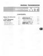 Preview for 181 page of Datsun 1981 200SX Service Manual