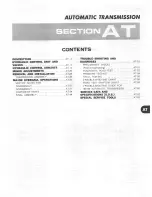 Preview for 204 page of Datsun 1981 200SX Service Manual