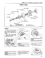 Preview for 290 page of Datsun 1981 200SX Service Manual