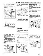 Preview for 351 page of Datsun 1981 200SX Service Manual