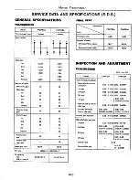 Предварительный просмотр 191 страницы Datsun 1981 310 Service Manual