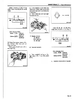 Предварительный просмотр 23 страницы Datsun 1981 Pick-Up Service Manual