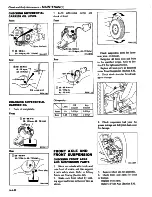 Предварительный просмотр 34 страницы Datsun 1981 Pick-Up Service Manual