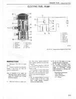 Предварительный просмотр 98 страницы Datsun 1981 Pick-Up Service Manual