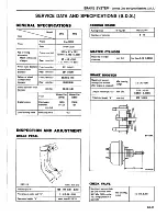 Предварительный просмотр 383 страницы Datsun 1981 Pick-Up Service Manual