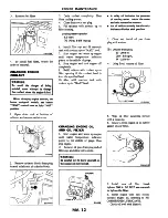 Предварительный просмотр 21 страницы Datsun 200SX Service Manual