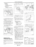 Предварительный просмотр 22 страницы Datsun 200SX Service Manual