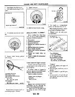 Предварительный просмотр 39 страницы Datsun 200SX Service Manual