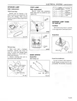 Предварительный просмотр 492 страницы Datsun 200SX Service Manual