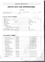 Preview for 34 page of Datsun 240Z S30 series Service Manual