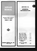 Preview for 2 page of Datsun 240Z Sports HLS30 1972 Service Manual