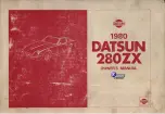 Datsun 280ZX 1980 Owner'S Manual preview