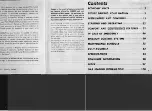 Предварительный просмотр 3 страницы Datsun 280ZX 1980 Owner'S Manual