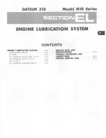 Preview for 71 page of Datsun 310 N10 Series 1979 Service Manual