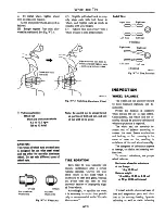 Preview for 284 page of Datsun 310 N10 Series 1979 Service Manual