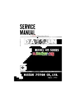 Preview for 2 page of Datsun 411 Series Service Manual