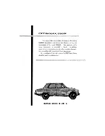 Preview for 4 page of Datsun 411 Series Service Manual