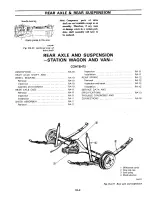 Preview for 129 page of Datsun 610 Series 1973 Service Manual