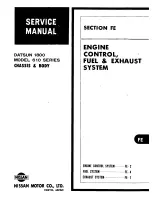 Preview for 184 page of Datsun 610 Series 1973 Service Manual