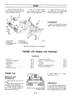 Preview for 205 page of Datsun 610 Series 1973 Service Manual