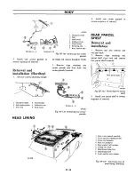 Preview for 230 page of Datsun 610 Series 1973 Service Manual